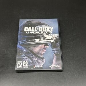 Call of Duty Ghosts PC DVD ROM Game Activision Infinity Ward Bonus Map Included